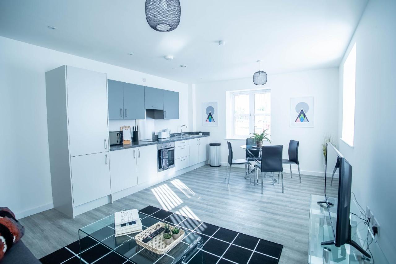 Luxury Apartments Available Next To Train Station - The Wallgate Apartments Wigan - Free Parking 外观 照片