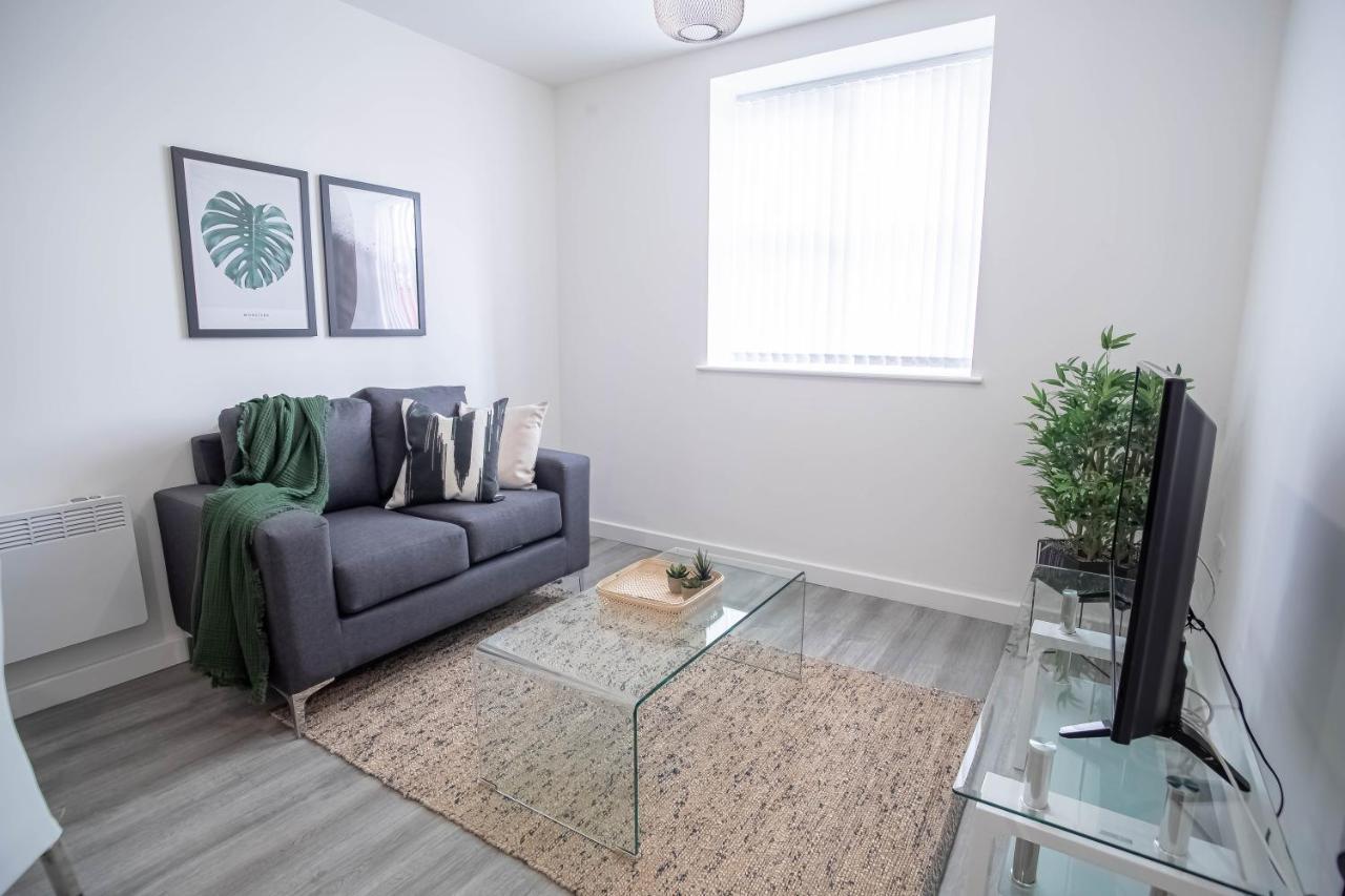 Luxury Apartments Available Next To Train Station - The Wallgate Apartments Wigan - Free Parking 外观 照片