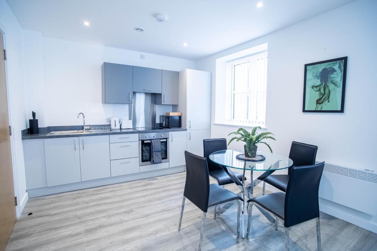 Luxury Apartments Available Next To Train Station - The Wallgate Apartments Wigan - Free Parking 外观 照片