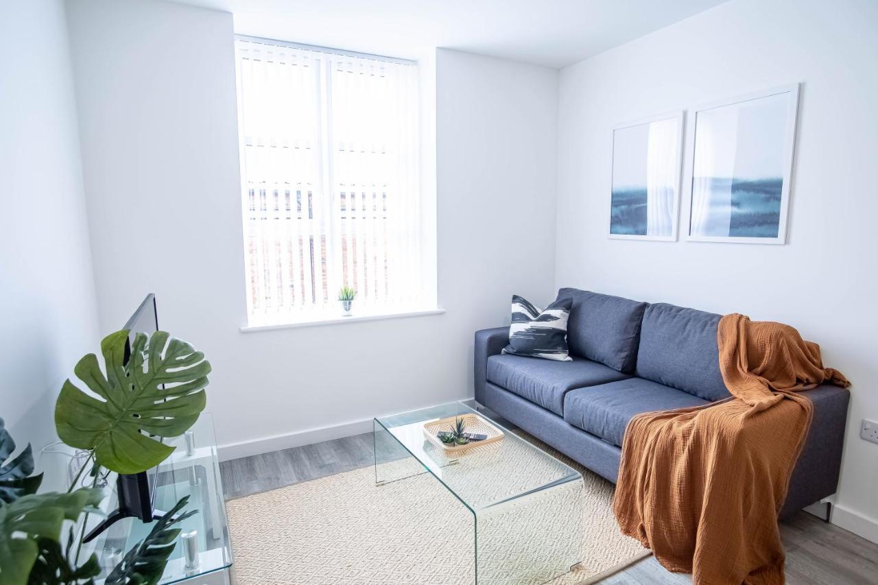 Luxury Apartments Available Next To Train Station - The Wallgate Apartments Wigan - Free Parking 外观 照片