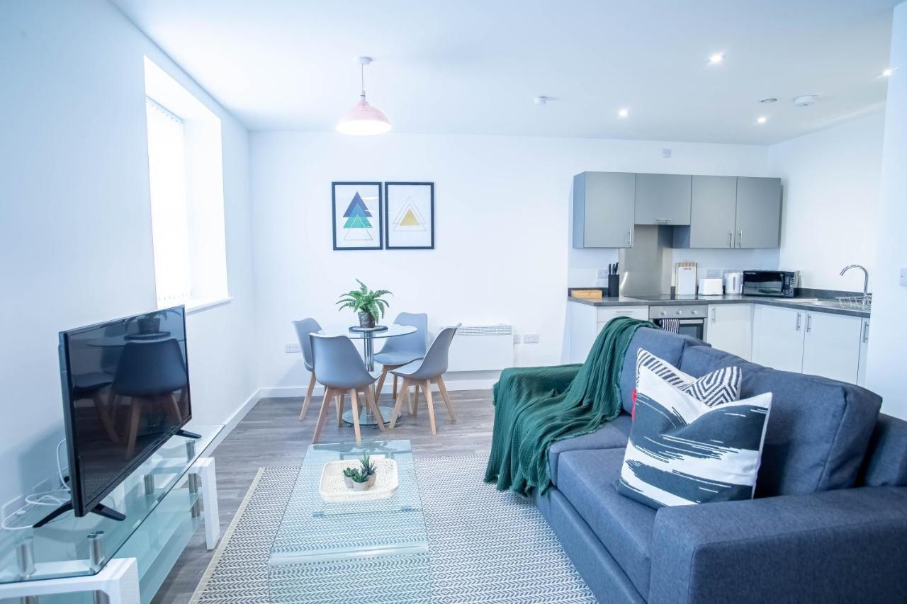 Luxury Apartments Available Next To Train Station - The Wallgate Apartments Wigan - Free Parking 外观 照片